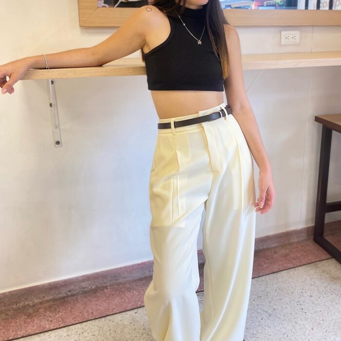 Ref. Maddie: Pantalón color hueso - Image 2