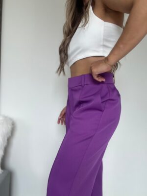 Ref. 067: Pantalón recto semiceñido - púrpura - Image 5