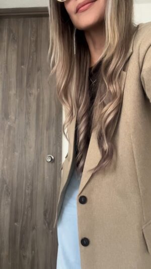 Ref. 073: Blazer oversize liviano - bamboo - Image 3