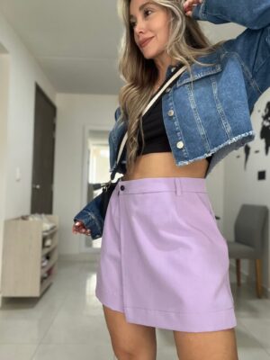 Ref. 069: Falda/short - lila nude - Image 3