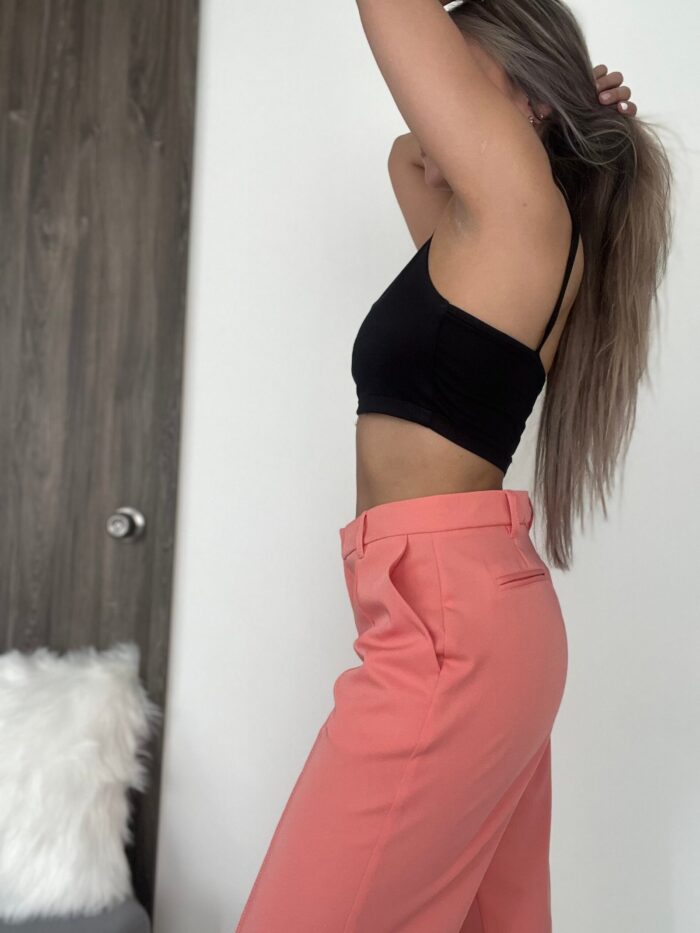 Ref. 067: Pantalón recto semiceñido - salmón - Image 2
