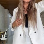 Ref. 080-1: Blazer OVERSIZE cruzado - blanco