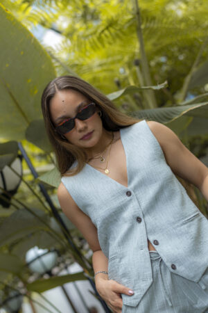 Ref.096:chaleco y pantalón sport-Verde Esmeralda - Image 10