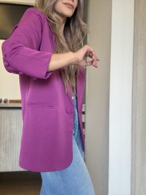 Ref.099-1: Blazer Elegante- Magenta - Image 3