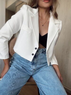 Ref. 102-2: Blazer corto - Hueso