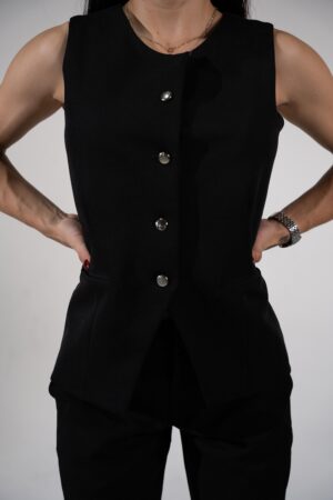 Ref. 081: Chaleco Vioka Negro - Image 2