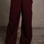 Ref.115: Pantalón Vioka Rojo Vino