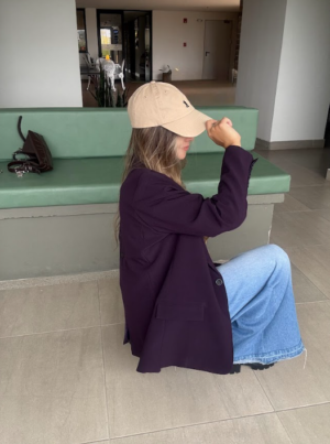 Ref. 117: Blazer Largo Semi-Oversize Berenjena - Image 4